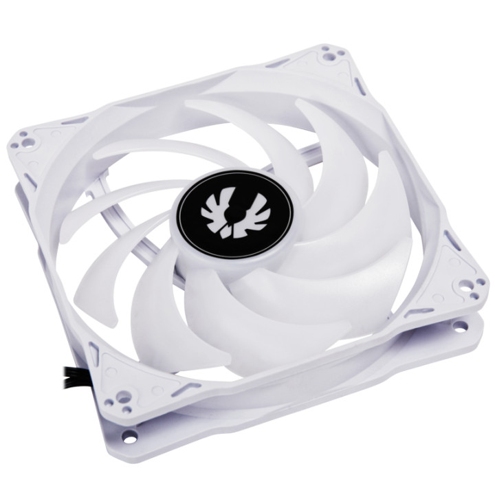 Вентилатор Bitfenix SPECTRE ARGB 12CM, бял- BFF-ADD-12025SW-3CP