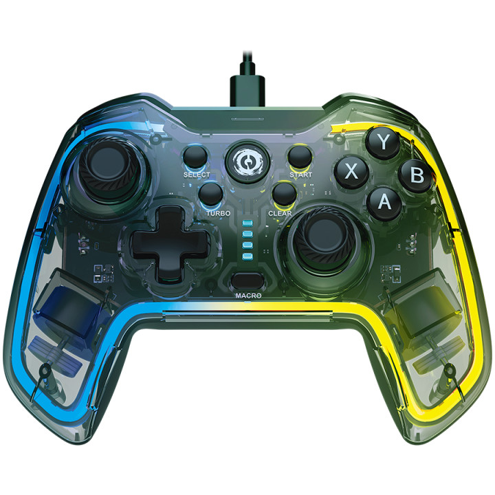 Геймпад Canyon Brighter GP-02, Windows/PS3/Android media box/android tv set/Nintendo Switch, 2M кабел - CND-GP02
