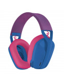 Геймърски безжични слушалки Logitech G435 Lightspeed, син/розов - 981-001062