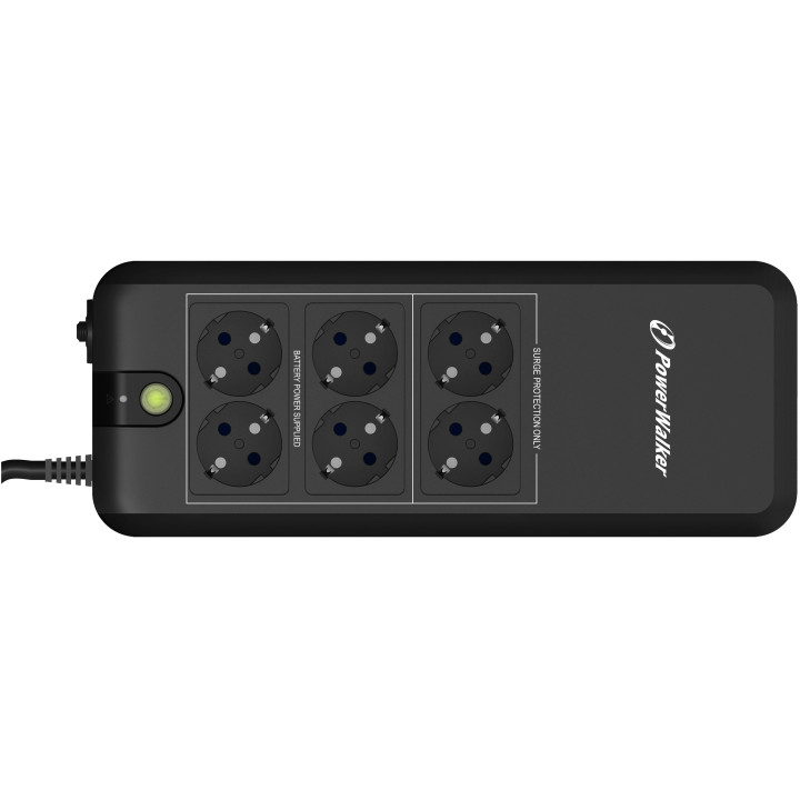 Токозахранващо устройство Powerwalker VFD 600 APFC, 600VA, Off-Line - VFD 600 APFC