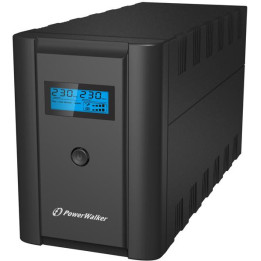 Токозахранващо устройство Powerwalker VI 1200 SHL LCD, 1200VA, Line Interactive - VI 1200 LCD