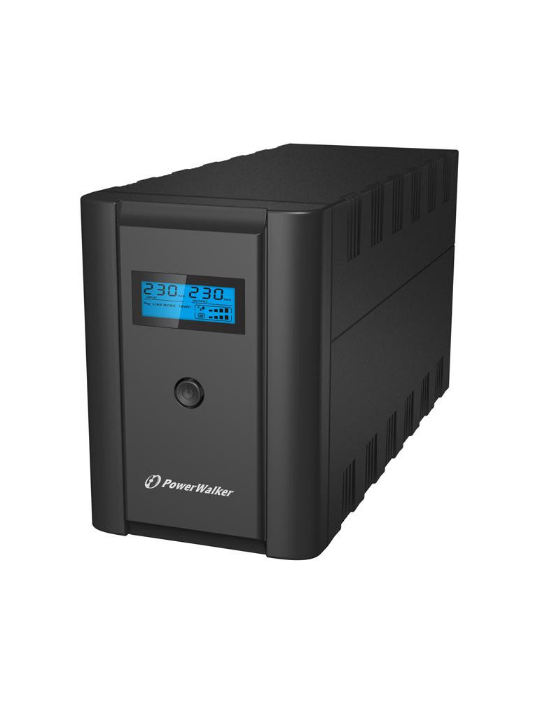 Токозахранващо устройство Powerwalker VI 1200 SHL LCD, 1200VA, Line Interactive - VI 1200 LCD