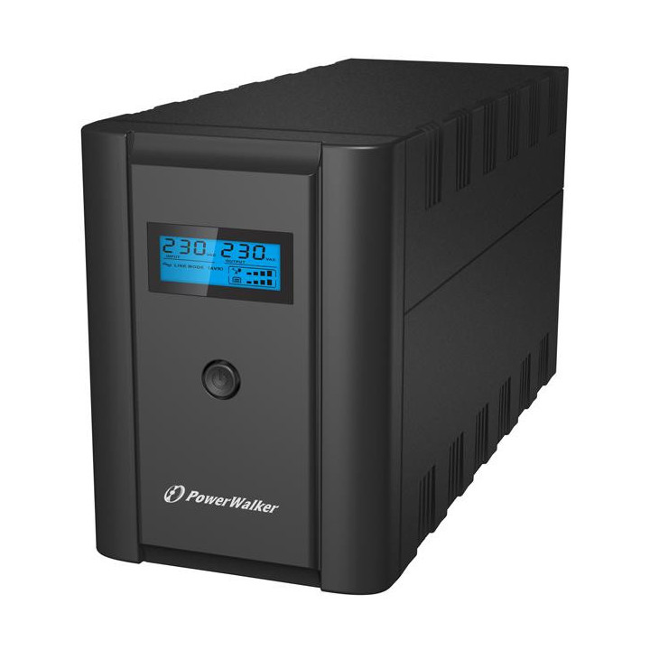 Токозахранващо устройство Powerwalker VI 1200 SHL LCD, 1200VA, Line Interactive - VI 1200 LCD
