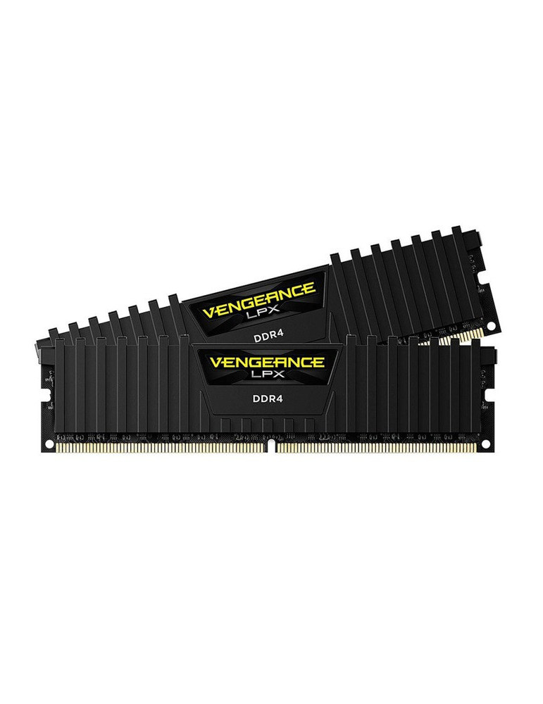 RAM памет Corsair 16GB(2x8GB) 3200MHz DDR4 Vengeance LPX black Heatspreader, Black - CMK16GX4M2E3200C16