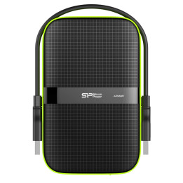 Външен хард диск SILICON POWER Armor A60 1TB, 2.5", USB3.2 Gen 1 Удароустойчив - SP010TBPHDA60S3A