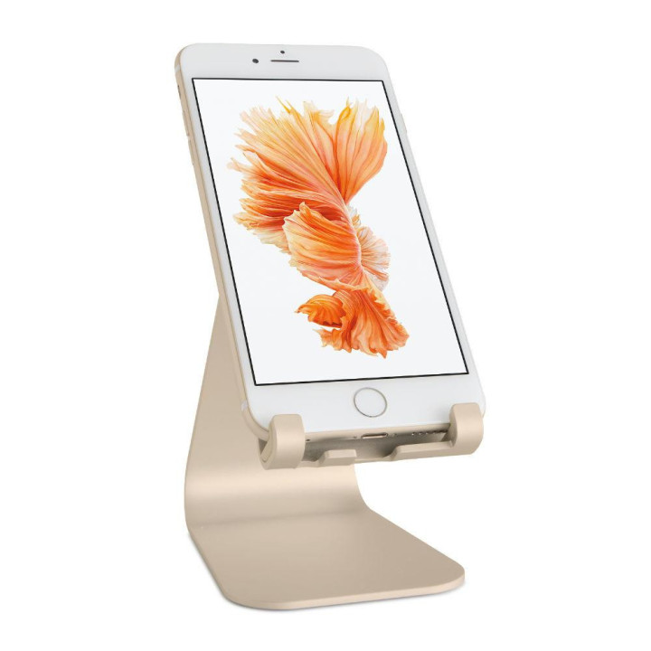Поставка за телефон или таблет Rain Design mStand mobile, златист - RD-10060