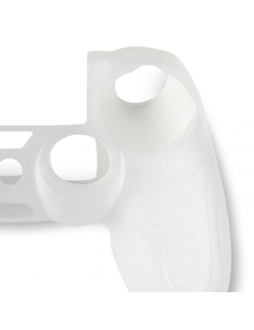 Протектор Spartan Gear Silicon Skin Cover Thumb Grips за Dualshock 4, Прозрачен - SG-050681