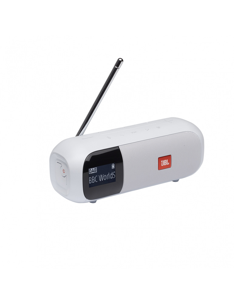 Bluetooth колонка с радио JBL Tuner 2, бял
