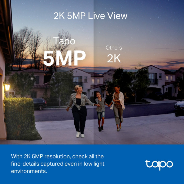 Интелигентен видео звънец с батерии TP-Link Tapo D230S1