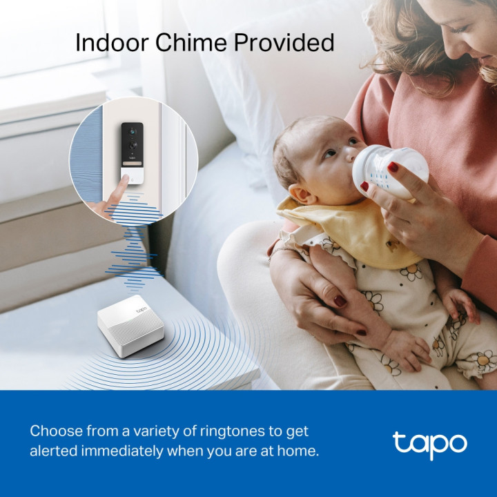 Интелигентен видео звънец с батерии TP-Link Tapo D230S1