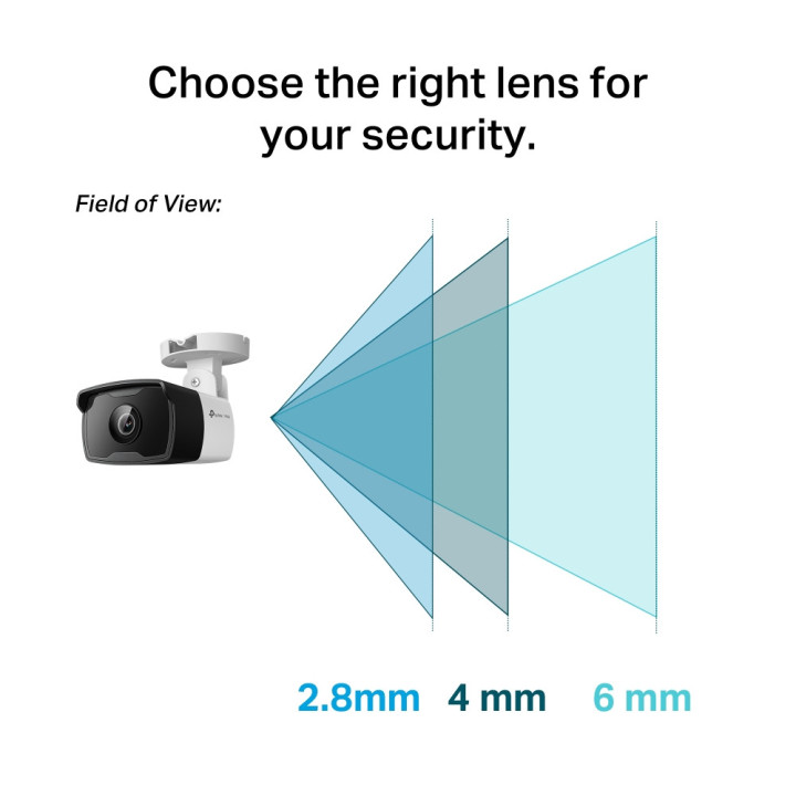 3MP външна IR булет мрежова камера TP-Link VIGI C330I(2.8mm)
