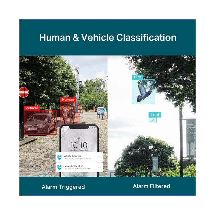 4MP IR куполна мрежова камера TP-Link VIGI C240I(2.8mm)