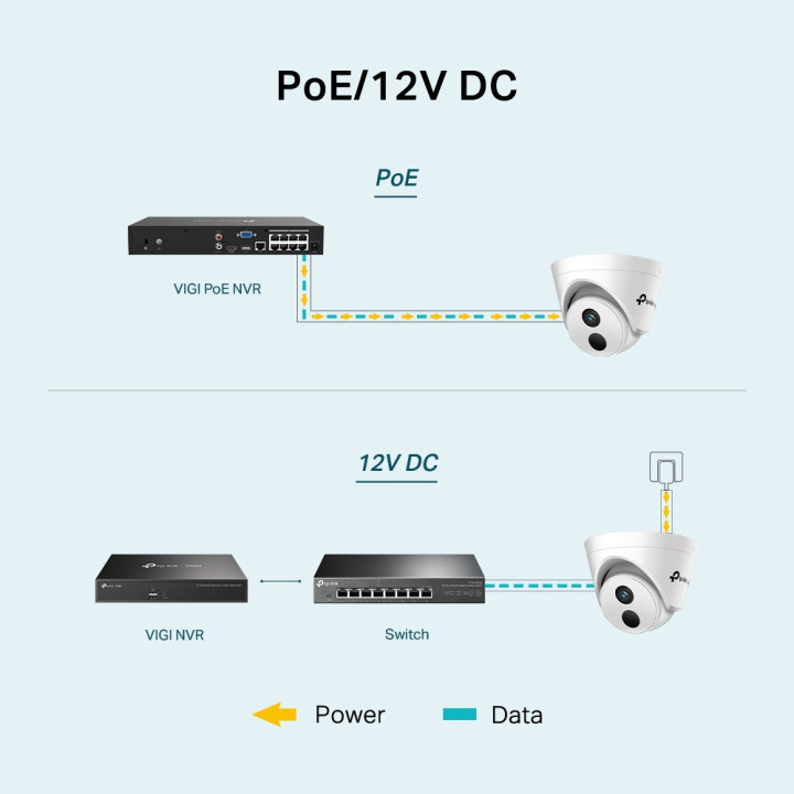 4MP IR куполна мрежова камера TP-Link VIGI C440I(2.8mm)