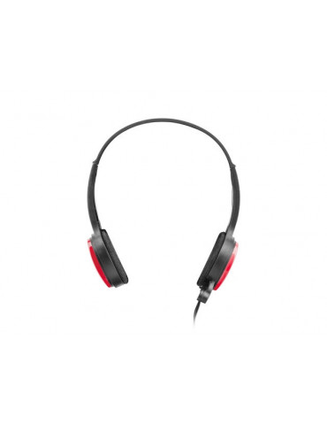 Слушалки uGo Headset USL-1222 microphone, Red - USL-1222