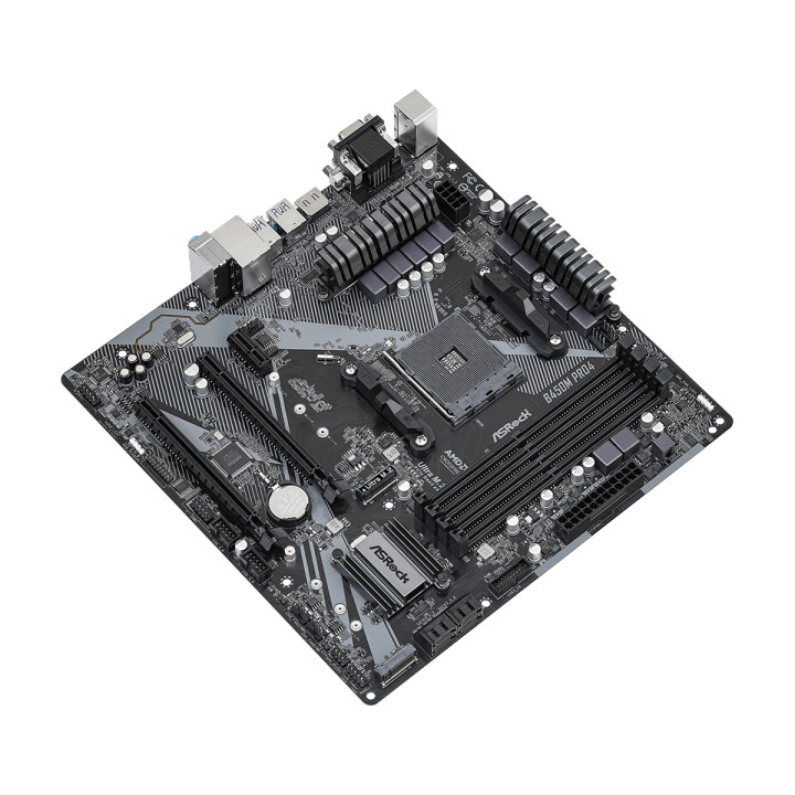 Дънна платка ASROCK B450M PRO4 R2.0