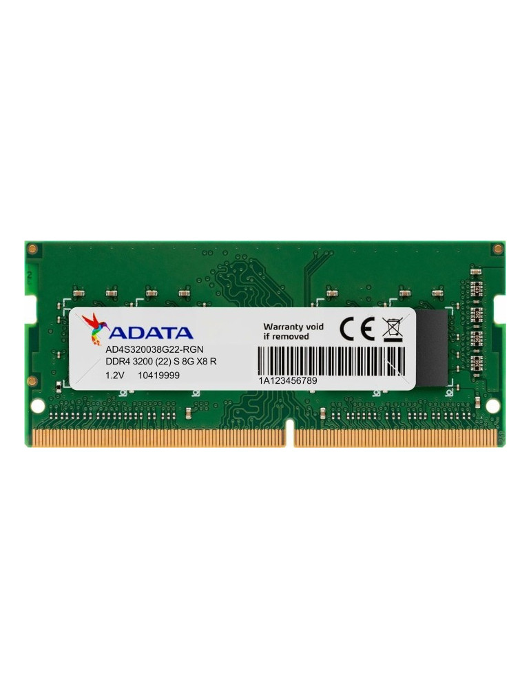 RAM памет Adata 8GB DDR4 3200MHz SODIMM - AD4S320038G22-SGN