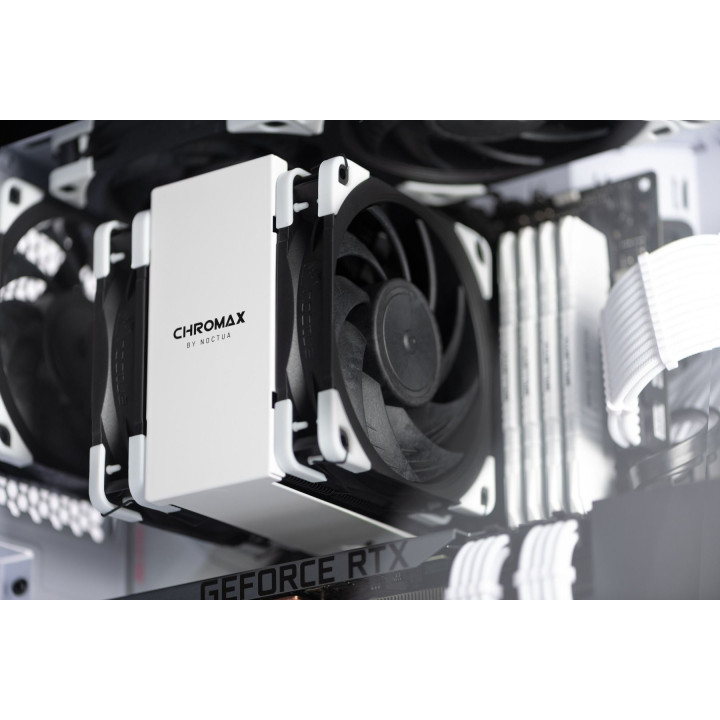 Вентилатор Noctua 120mm NF-A12x25-PWM chromax.black.swap