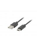 Кабел Lanberg USB-C(M)  към   USB-A (M) 3.1 cable 1.8m, black