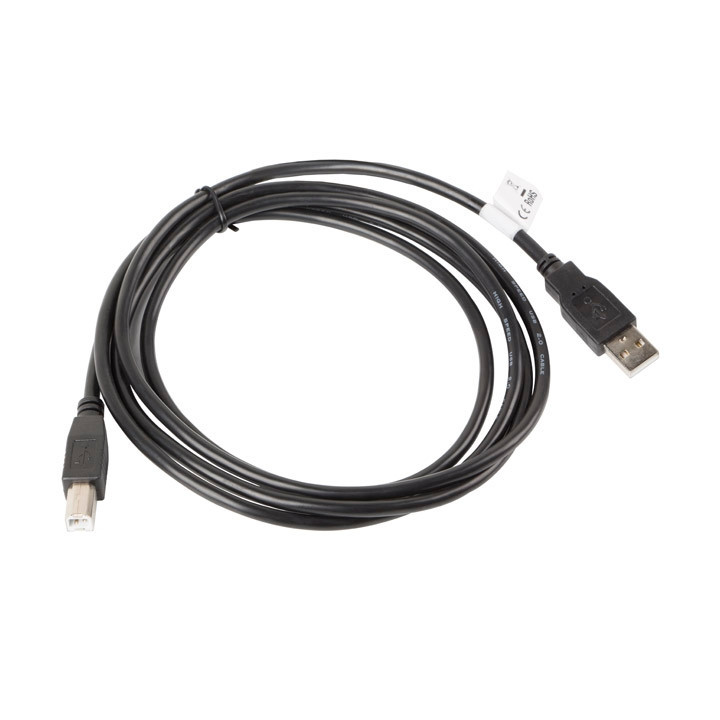 Кабел Lanberg  USB-A (M)  към  USB-B (M) 2.0 cable 1.8m, black