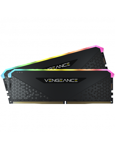 RAM памет Corsair 16GB(2x8GB) 3600MHz VENGEANCE RGB - CMG16GX4M2D3600C18