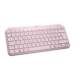 Bluetooth клавиатура Logitech MX Keys Mini Minimalist, розов, US Intl - 920-010500