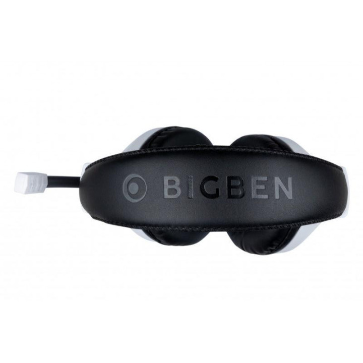 Геймърски слушалки Nacon Bigben PS5 Official Headset V1 White, Микрофон, Бял - PS5HEADSETV1WHITE