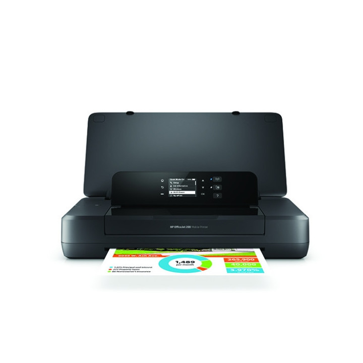 Мастилоструен мобилен принтер HP OfficeJet 200 - CZ993A