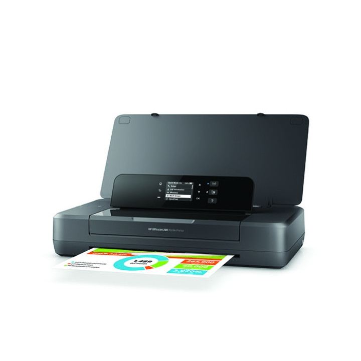 Мастилоструен мобилен принтер HP OfficeJet 200 - CZ993A
