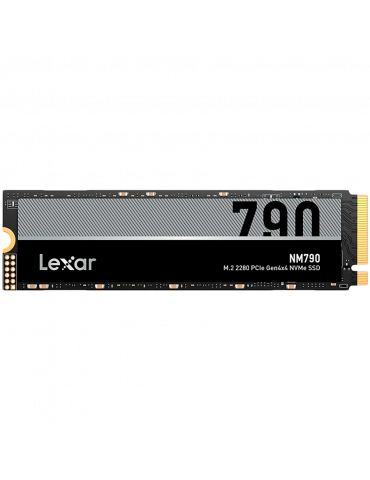 SSD диск Lexar 4TB PCIe Gen 4X4 M.2 NVMe, up to 7400 MB/s read and 6500 MB/s write - LNM790X004T-RNNNG