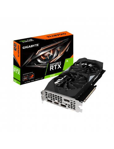 Видео карта GIGABYTE GeForce RTX 2060 WINDFORCE OC 6GB
