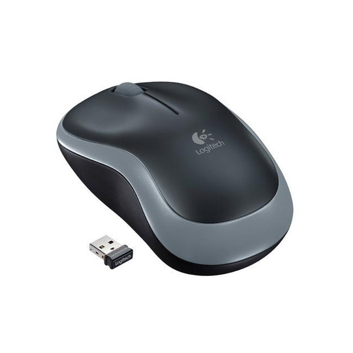 Безжична мишка Logitech M185, сива - 910-002235