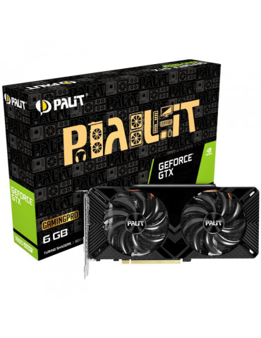 Видео карта Palit GTX 1660 SUPER Gaming Pro 6GB - NE6166S018J9-1160A-1
