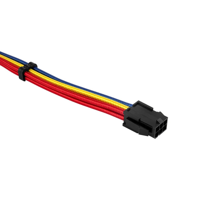 Комплект удължителни кабели  1stPlayer Custom Modding Cable Kit Rainbow - ATX24P, EPS, PCI-e - RB-001