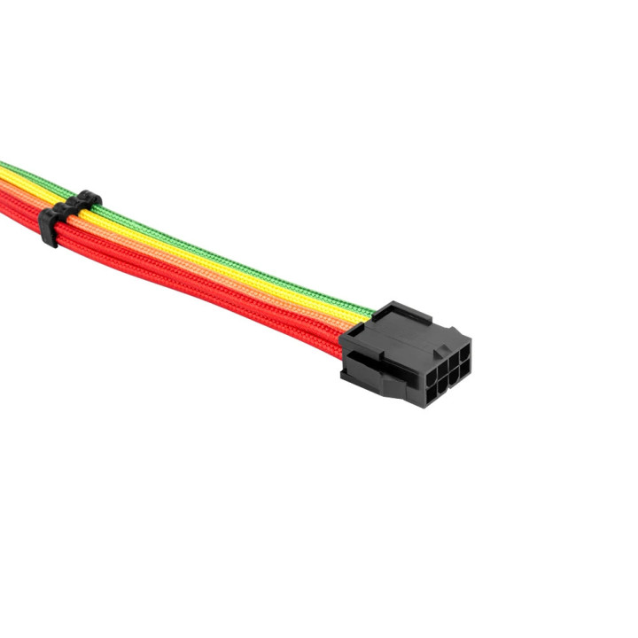 Комплект удължителни кабели  1stPlayer Custom Modding Cable Kit Rainbow - ATX24P, EPS, PCI-e - RB-001