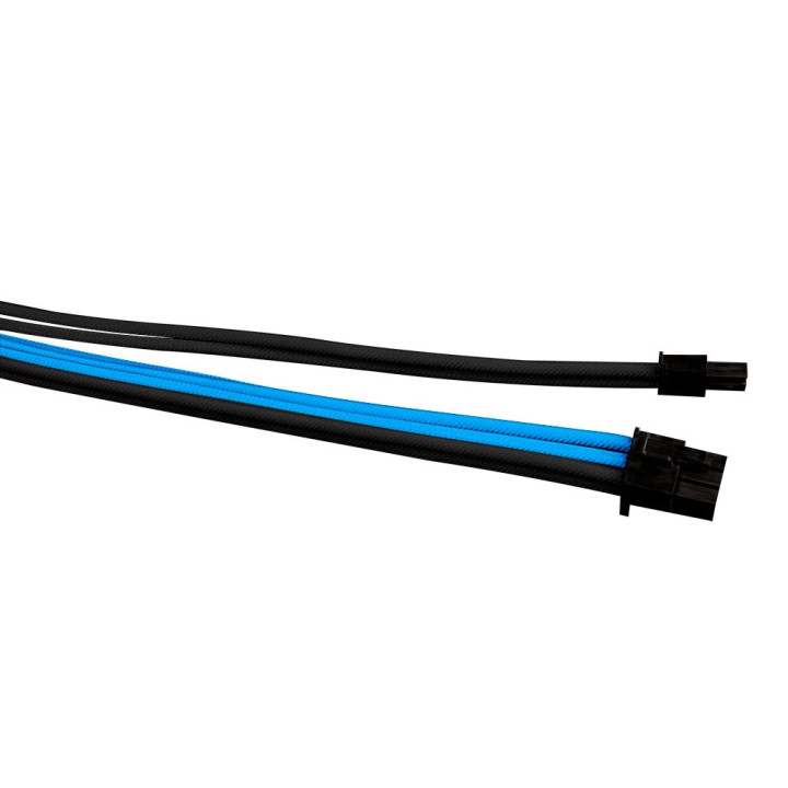 Комплект удължителни кабели  1stPlayer Custom Modding Cable Kit Black/Blue - ATX24P, EPS, PCI-e - BBL-001