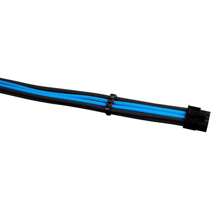 Комплект удължителни кабели  1stPlayer Custom Modding Cable Kit Black/Blue - ATX24P, EPS, PCI-e - BBL-001