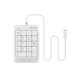 Цифрова клавиатура A4tech FK13P, бял - A4-KEY-FK-13P-WHITE