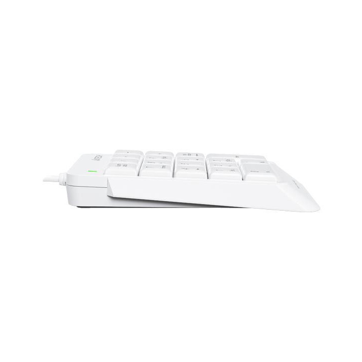 Цифрова клавиатура A4tech FK13P, бял - A4-KEY-FK-13P-WHITE