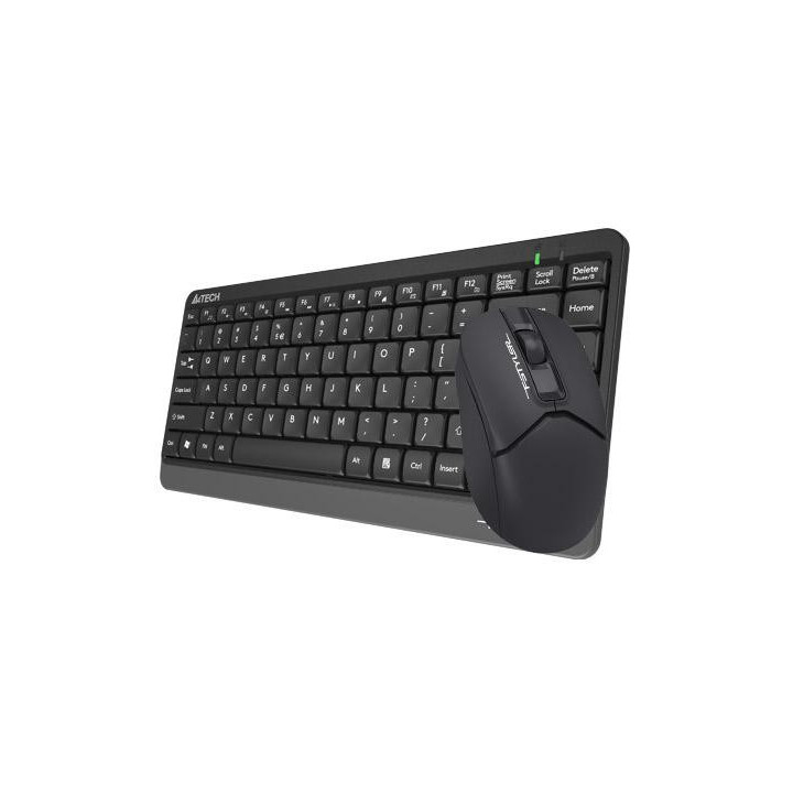 Безжичен комплект клавиатура и мишка A4tech FG1112 Fstyler, черен - A4-KEY-FG1112