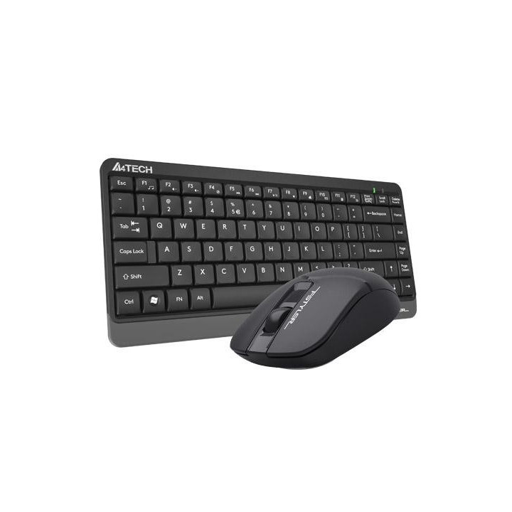 Безжичен комплект клавиатура и мишка A4tech FG1112 Fstyler, черен - A4-KEY-FG1112