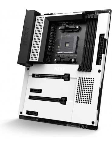 Дънна платка NZXT N7 B550 Wi-Fi Matte White - N7-B55XT-W1