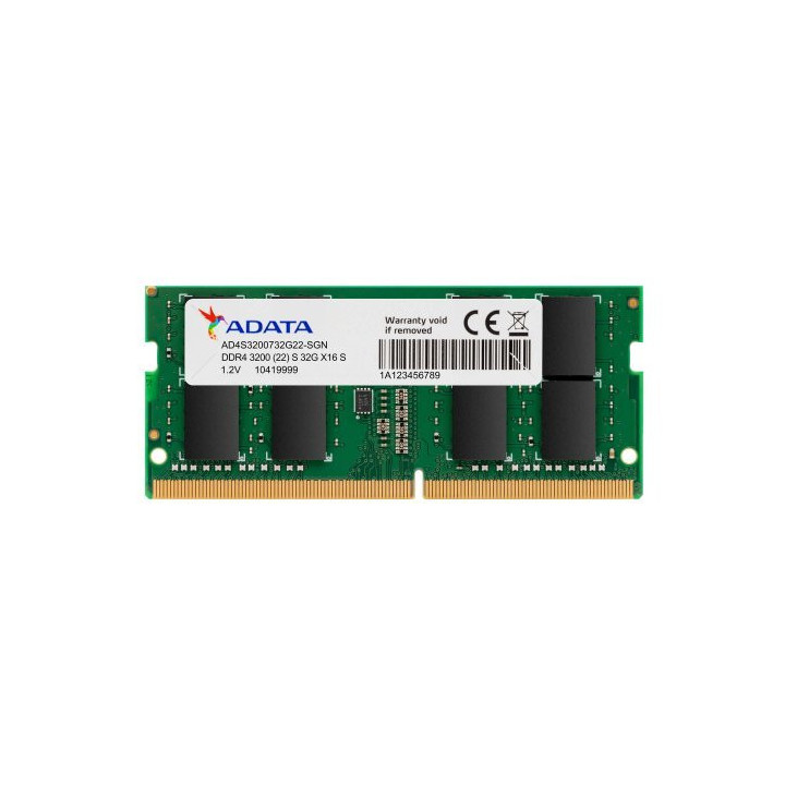 RAM памет Adata 32GB DDR4 3200MHz SODIMM - AD4S320032G22-SGN