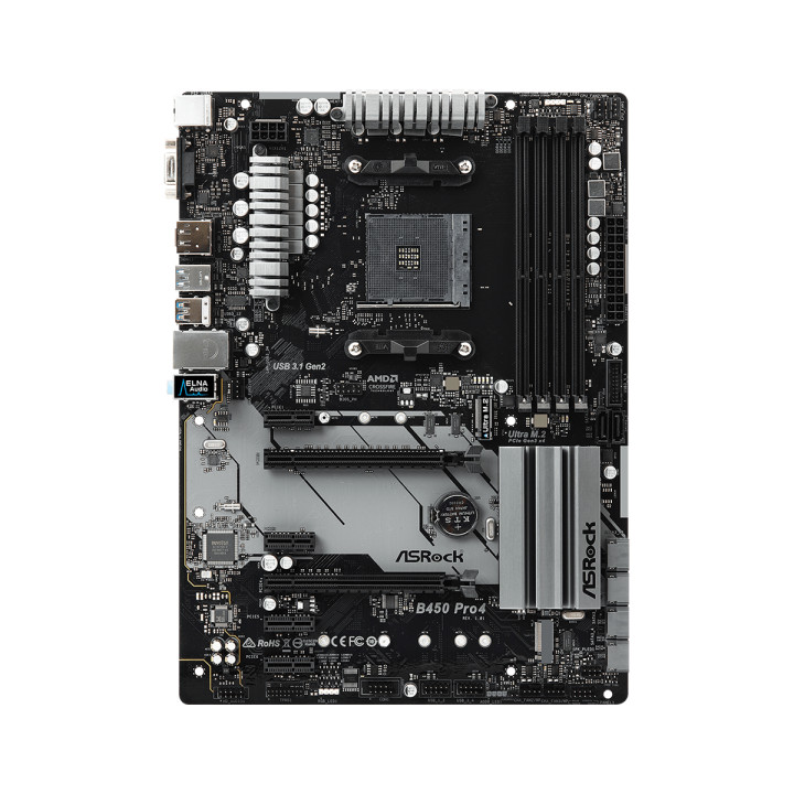 Дънна платка Asrock B450 PRO4