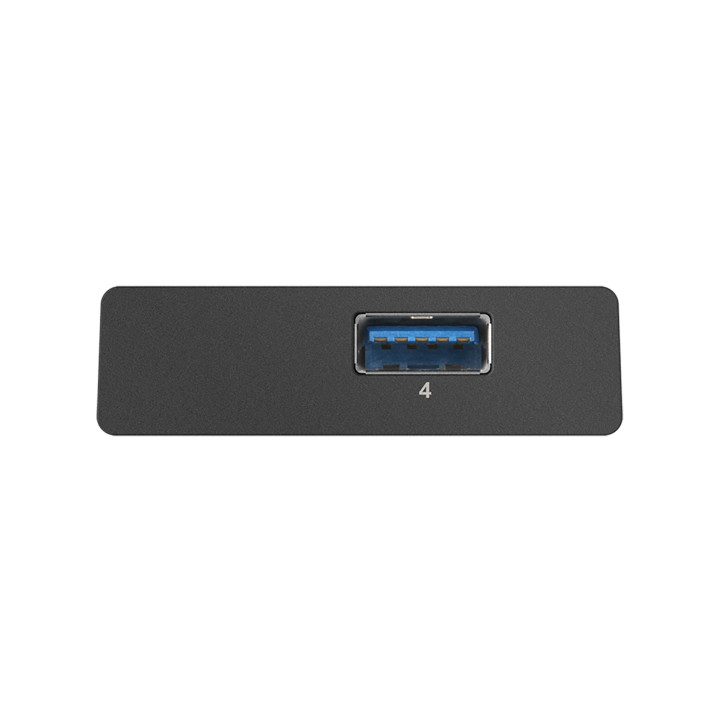 USB хъб D-Link DUB-1340/E със захранване, USB 3.0, Черен