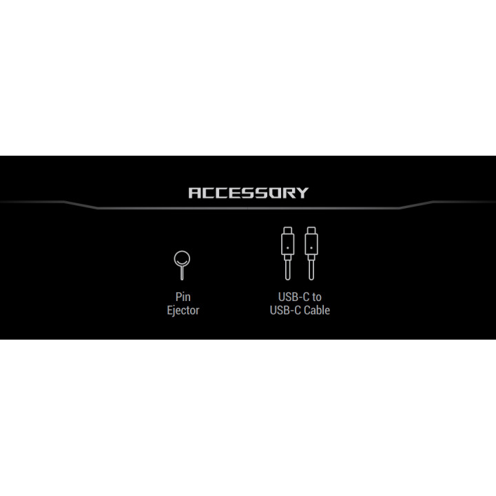 Asus ROG Strix Arion Lite, чекмедже за SSD