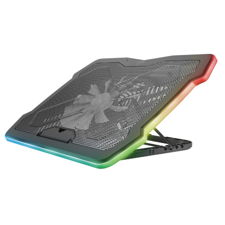 Охлаждаща поставка за лаптоп TRUST GXT 1126 Aura Notebook Cooling Stand - 24192