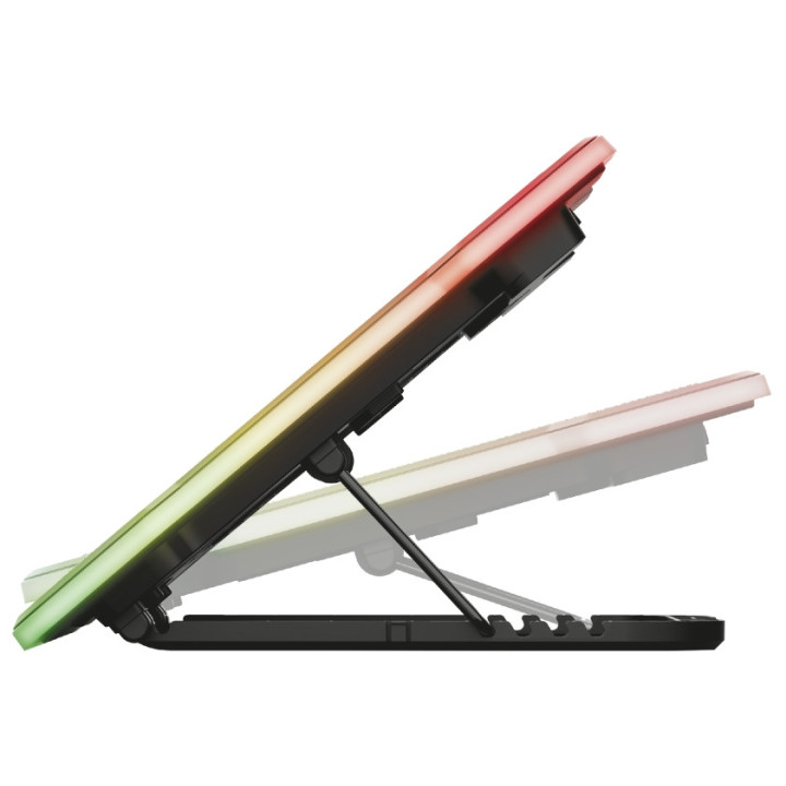 Охлаждаща поставка за лаптоп TRUST GXT 1126 Aura Notebook Cooling Stand - 24192
