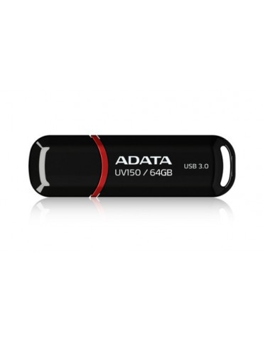 Флаш памет Adata 64GB UV150 USB3.0 - AUV150-64G-RBK