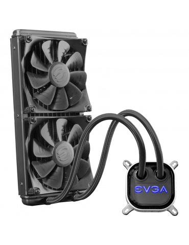 Водно охлаждане за процесор EVGA CLC 280mm RGB - 400 - HY-CL28-V1