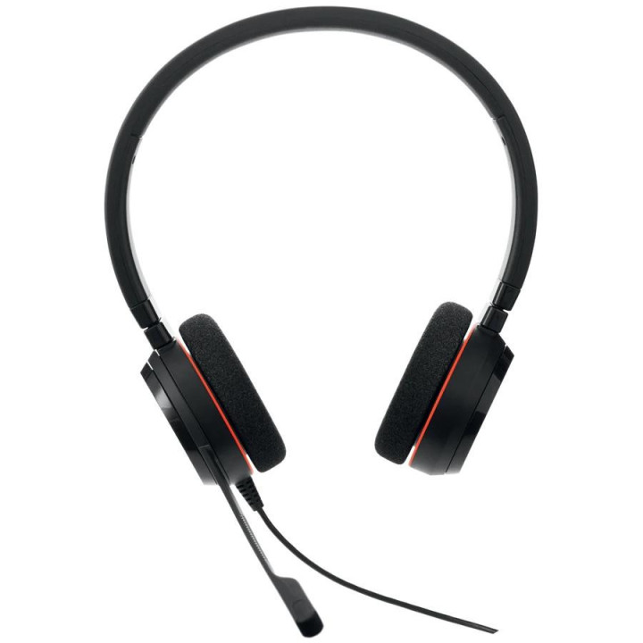 Слушалки Jabra Evolve 20 Stereo Microsoft Teams Optimized, Микрофон, черен  - 4999-823-109